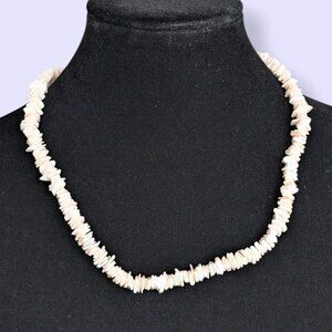 (2/$20) Vintage Beaded Shell Necklace